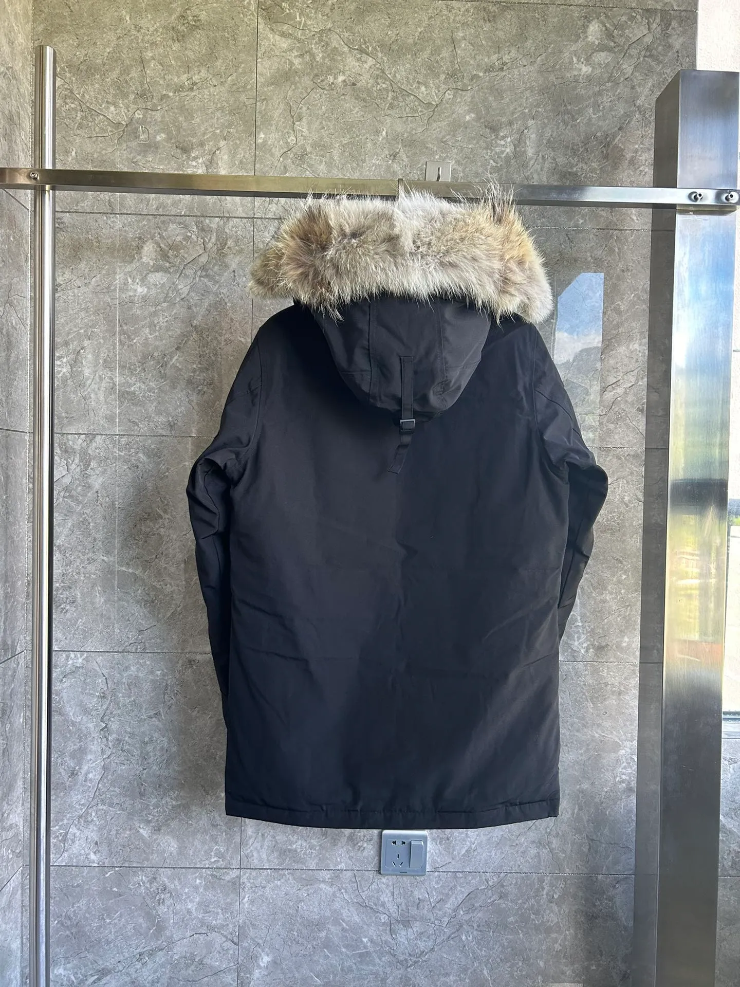 P720 Big Goose 13 Langford men's down jacket. Color (red label) black, dark blue, off-white, gray, gray camouflage. Color (black label) black black label, gray black label. Size: S. M. L. XL. XXL.